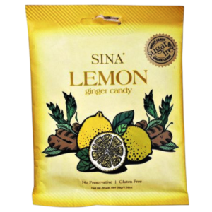 Cukierki imbirowe z cytryną SINA 36g