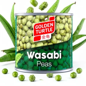 Groszek prażony z wasabi GOLDEN TURTLE 140g