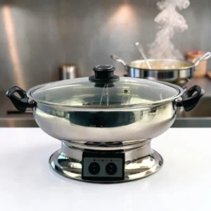 Gorący kociołek Hot Pot elektryczny 2 KOMORY!