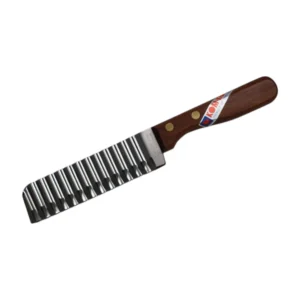 Nóż z falowanym ostrzem KOM KOM 11cm