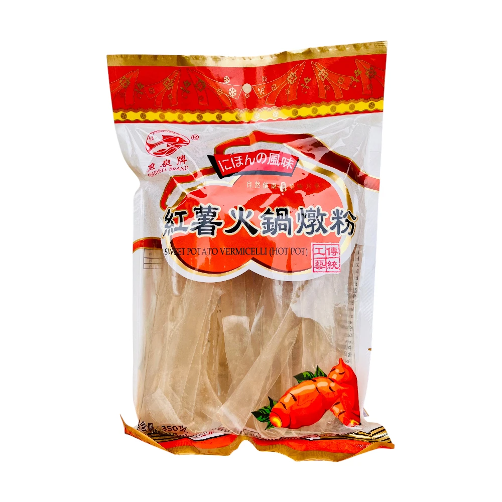Makaron z batatów do Hot Potu szeroki 350g - obrazek 2