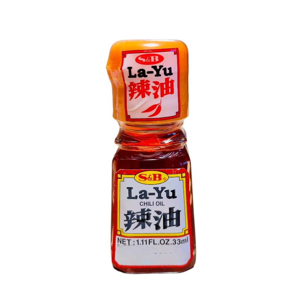 Olej sezamowy chili La Yu S&B 33ml Wyprzedaż! -40%