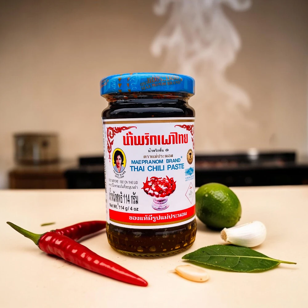 Pasta chili z olejem sojowym (Prik Pao) 114g