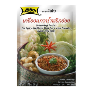 Pasta przyprawowa do tajskiej wieprzowiny Nam Prik Ong 50g LOBO