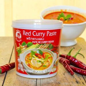 Tajska pasta curry czerwona COCK 400g