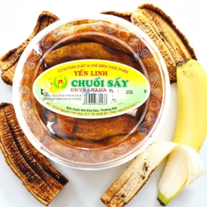 Banany suszone całe 300g Yen Linh