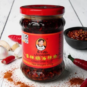 Chrupiące chili w oleju sojowym 210g Laoganma