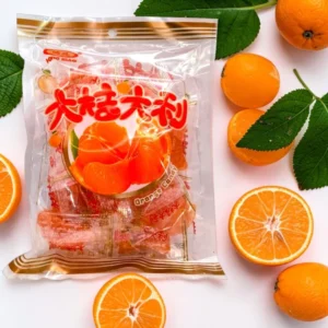 Cukierki orientalne mandarynkowe 220g soczyste