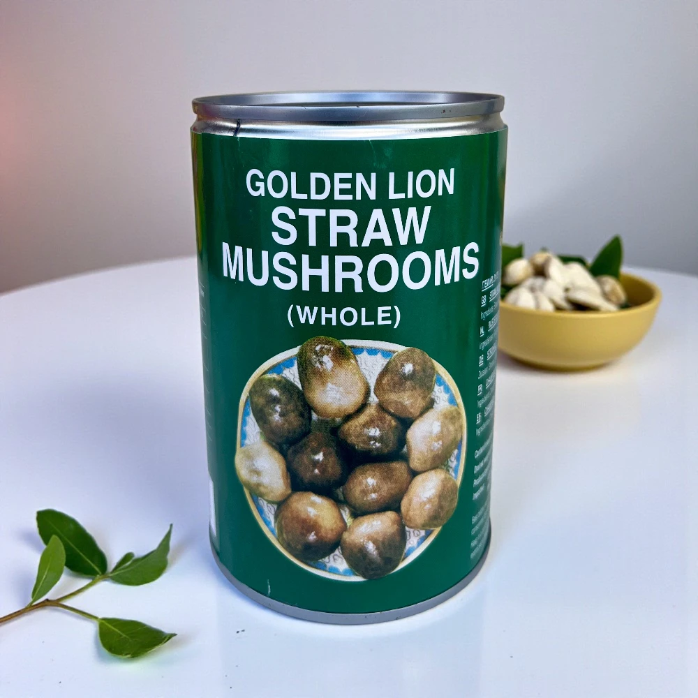 Grzyby słomiane (straw mushrooms) 425g Golden Lion