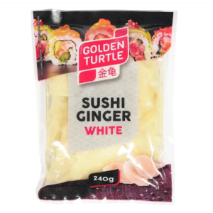 Imbir marynowany do sushi naturalny GOLDEN TURTLE 240g