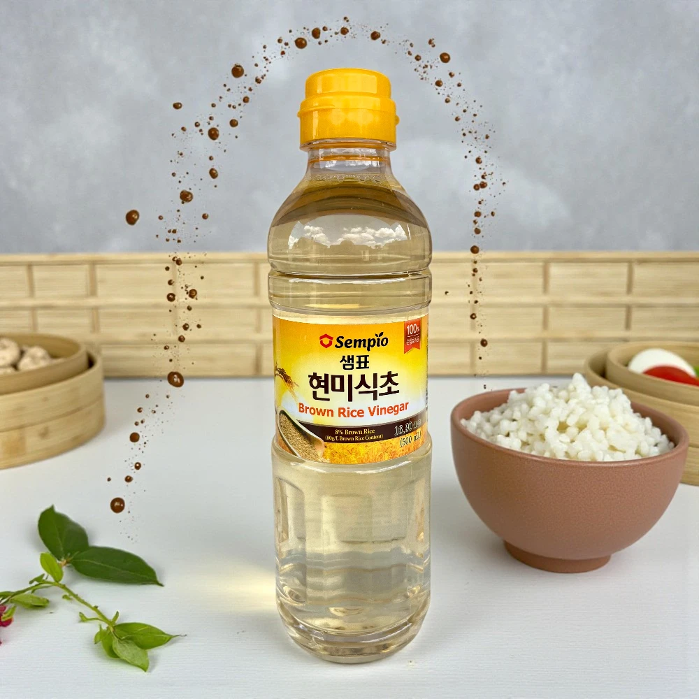 Ocet z brązowego ryżu Sempio 500 ml