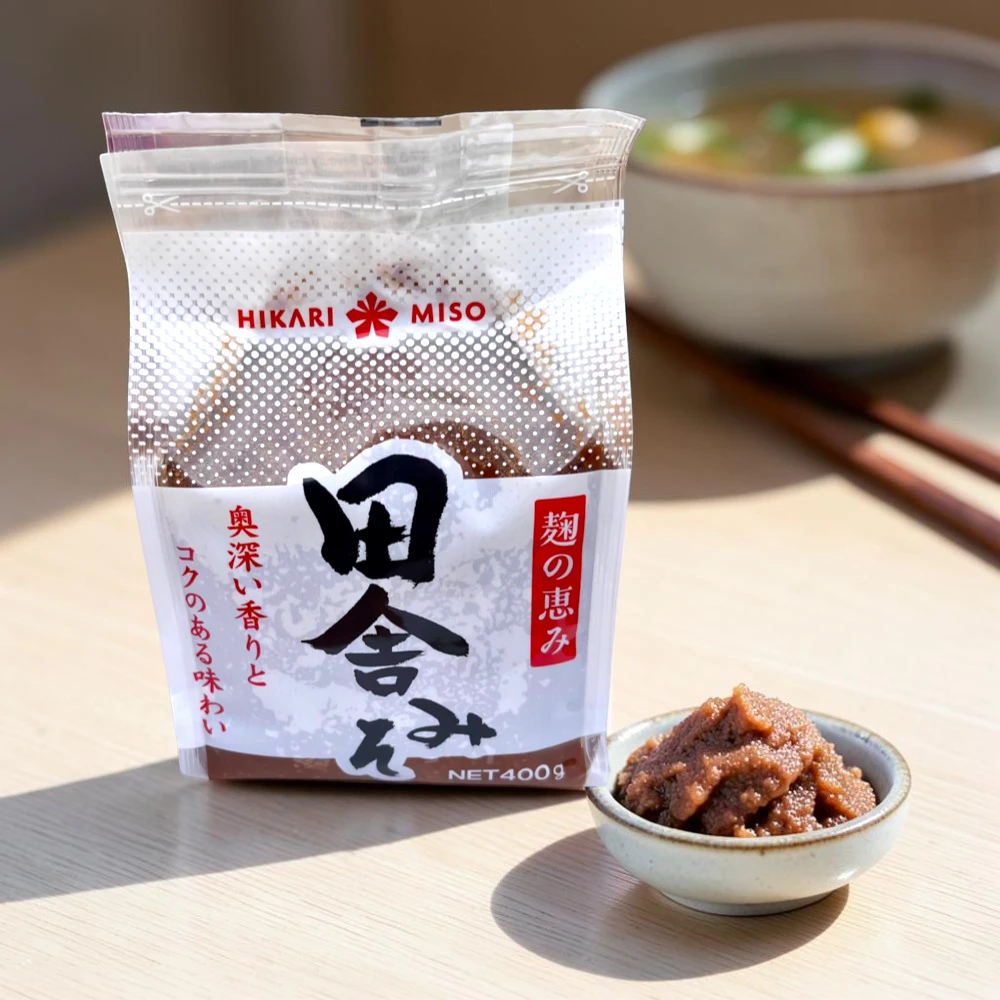 Pasta miso ciemna Aka Miso HIKARI 400g