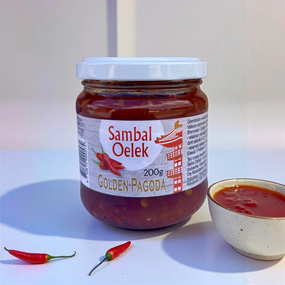 Sos chili Sambal Oelek Golden Pagoda 200g
