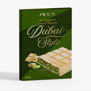Biała czekolada dubajska PICCA 100g