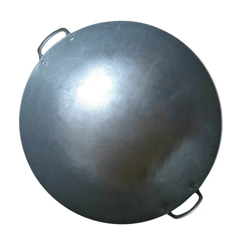 Wok RĘCZNIE KUTY ze stali węglowej 24cali (61cm) XXL Orient Cook - obrazek 4