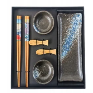 Zestaw ceramiczny do sushi (7 elementów) NA PREZENT