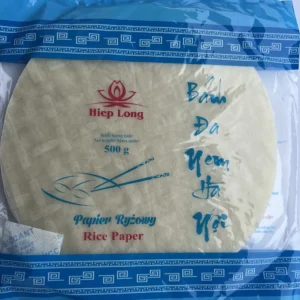 Papier ryżowy 22cm 500g Hiep Long Bezglutenowy!
