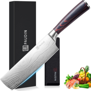 Nóż szefa Nakiri 17,5cm PAUDIN N6