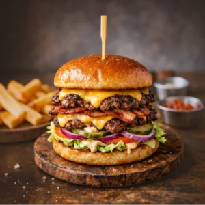 Patyczki bambusowe do burgerów i przystawek 12cm 50szt